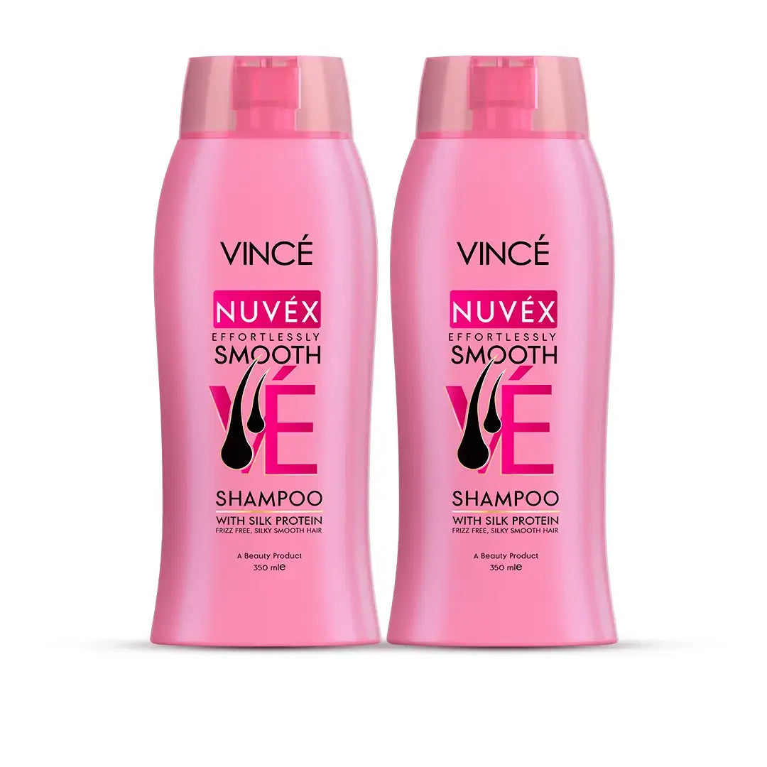 NUVEX Effortlessly Smooth Shampoo Pack of 2 - 350ML