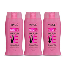 NUVEX Effortlessly Smooth Shampoo Pack of 3 - 175ML