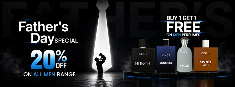 Father's Day Special Offer - FLAT 20% OFF on All Men Range
