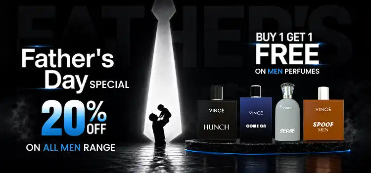 Father's Day Special Offer - FLAT 20% OFF on All Men Range