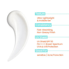 GEL Sunblock SPF 50 - VINCE