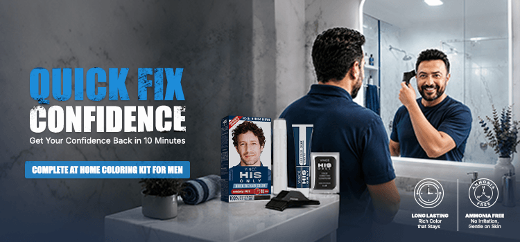 HIS ONLY Ammonia Free  Hair Color and Beard & Mustache Color For Men