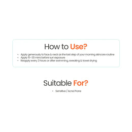 How To Use Gel Sunblock SPF 50 - VINCE