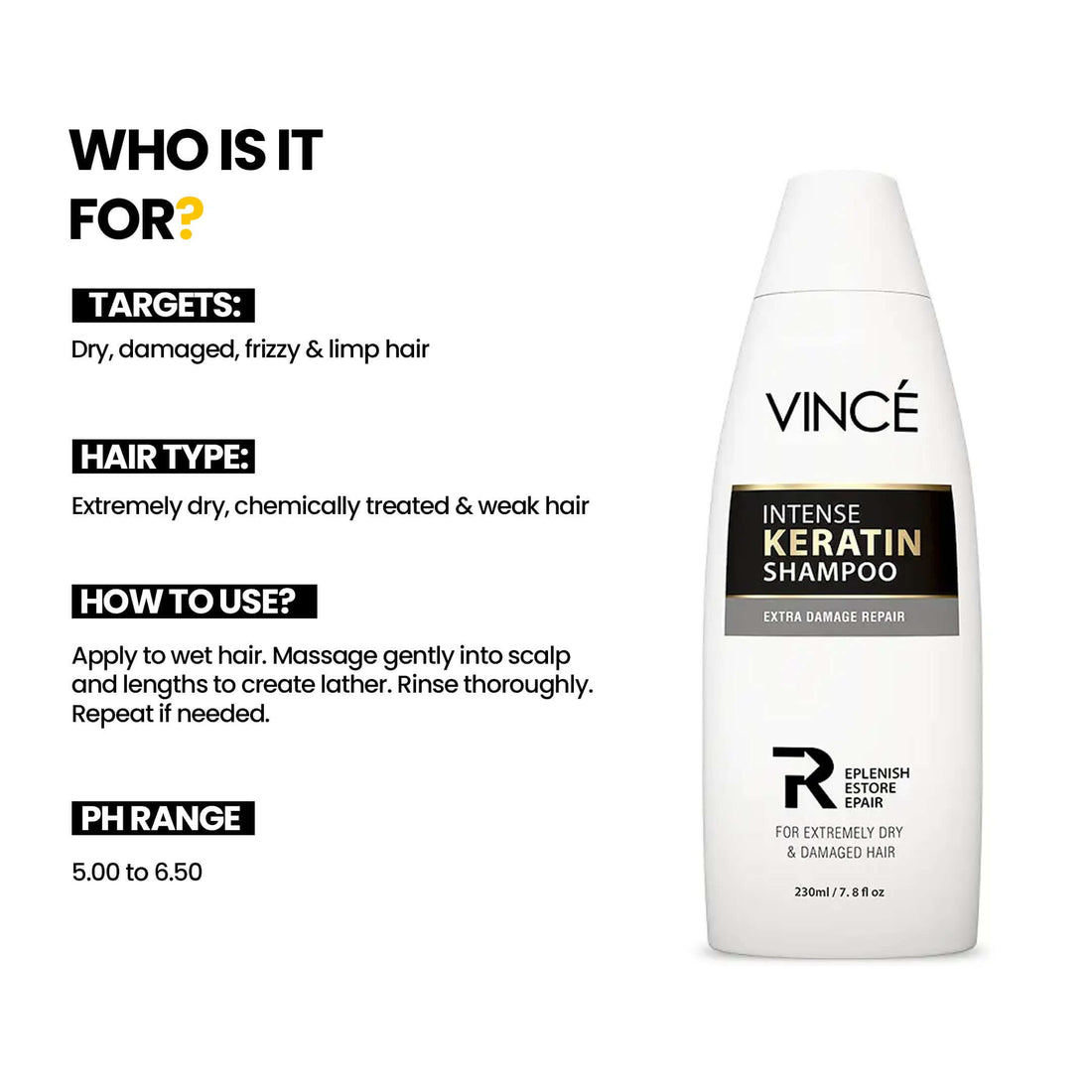 Best Intense Keratin Shampoo For Extra Damage Repair