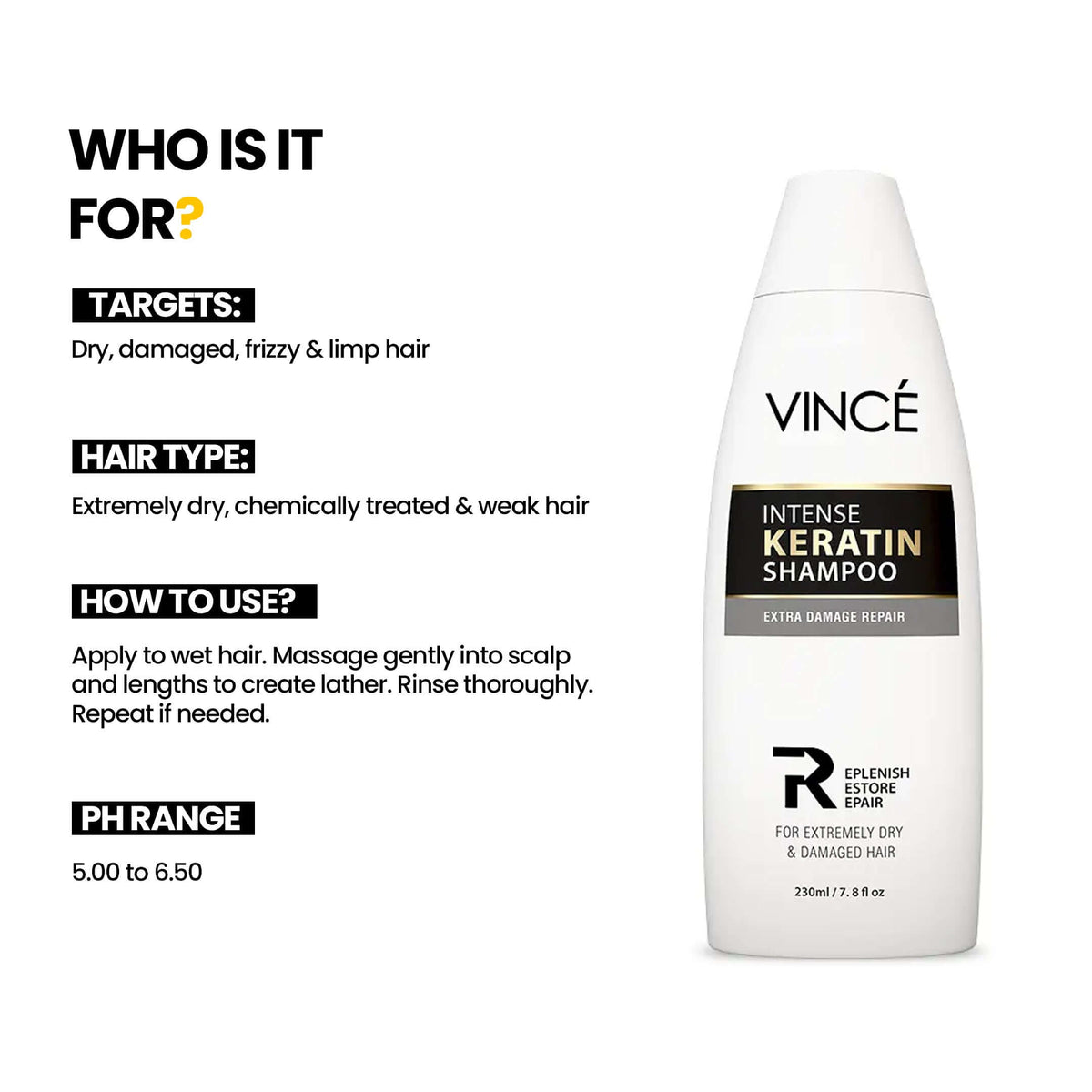 Best Intense Keratin Shampoo For Extra Damage Repair