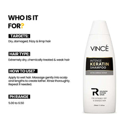 Best Intense Keratin Shampoo For Extra Damage Repair