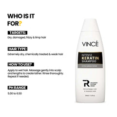 Best Intense Keratin Shampoo For Extra Damage Repair