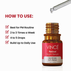 How to use Retinol Night Serum