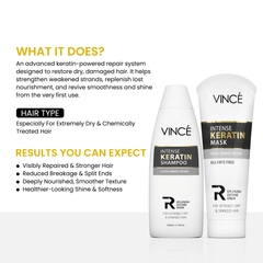 Intense Hair Repair Combo Benefits