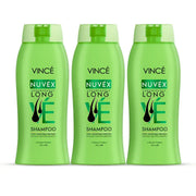 Nuvex Luxuriously Long Shampoo Pack of 3 - 350ML