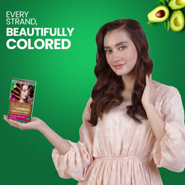 Women Hair Color Mahogany Light Brown