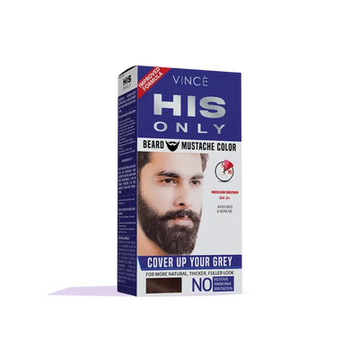 Medium Brown - Beard & Mustache Color (BM-04)