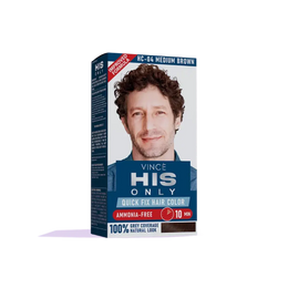 Medium Brown Men Hair Color - His Only (HC-04)