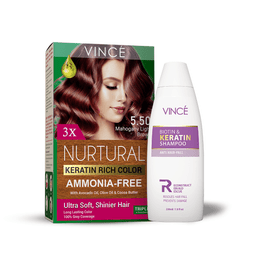 Mohagnay Light Brown With Biotin & Keratin Shampoo