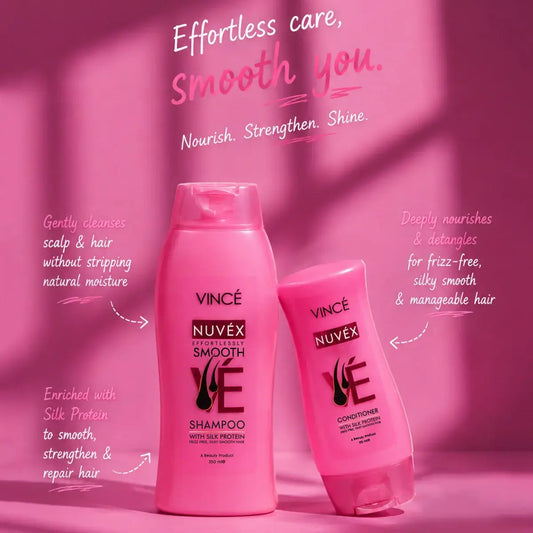 VINCE NUVEX Effortlessly Smooth Shampoo and Conditioner
