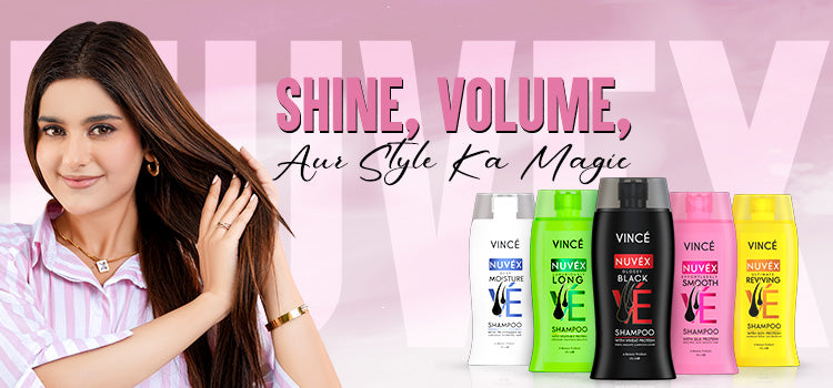 NUVEX Hair Shampoo in Pakistan by VINCE