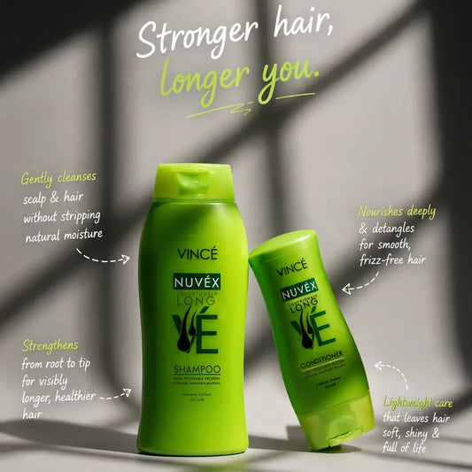 VINCE NUVEX Luxuriously Long Shampoo and Conditioner