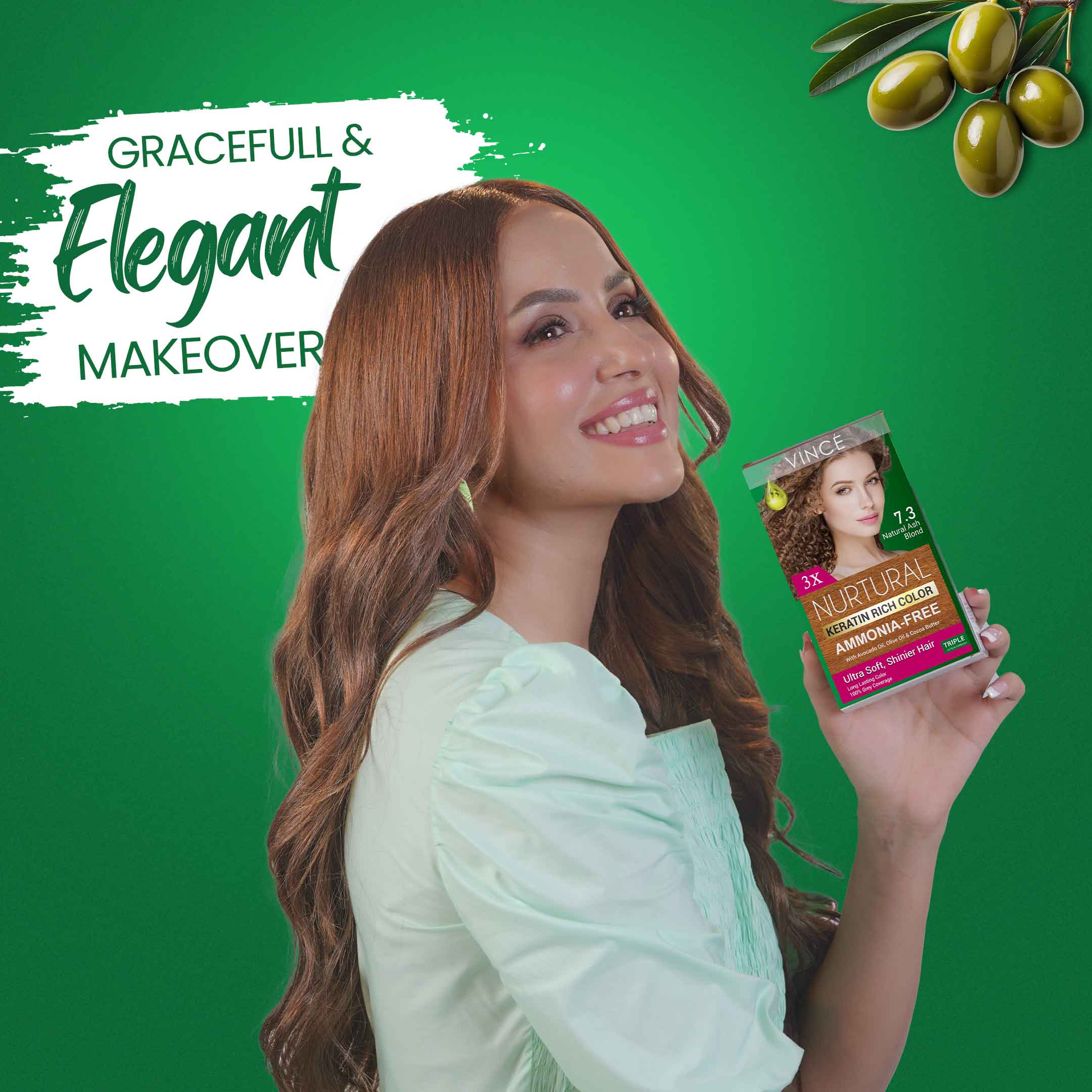 Best Natural Ash Blond Women Hair Color in Pakistan by VINCE

