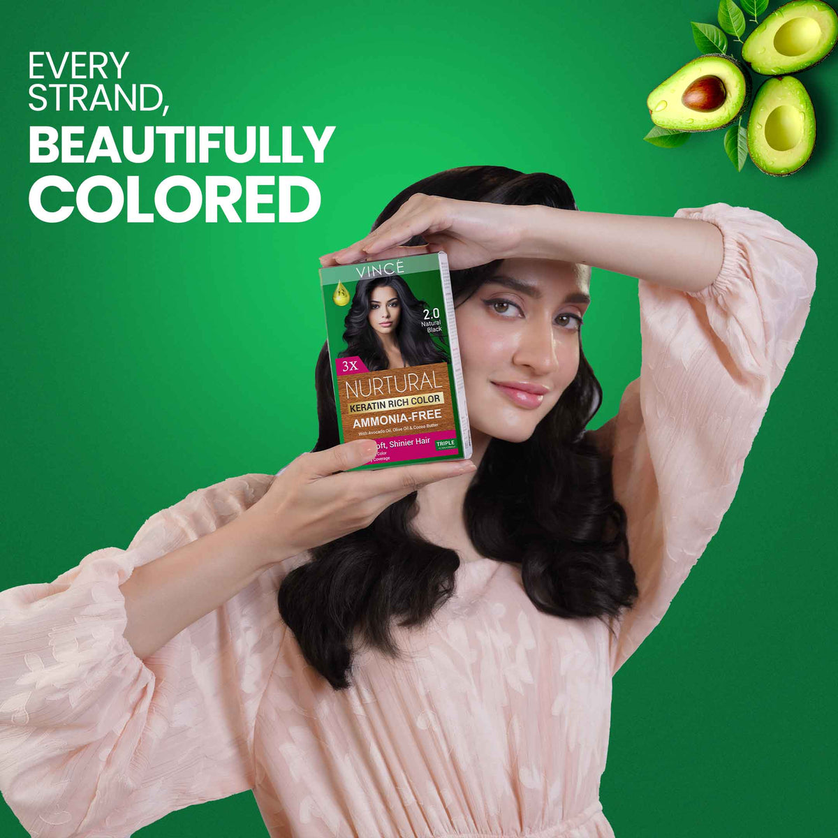 Women Hair Color Natural Black