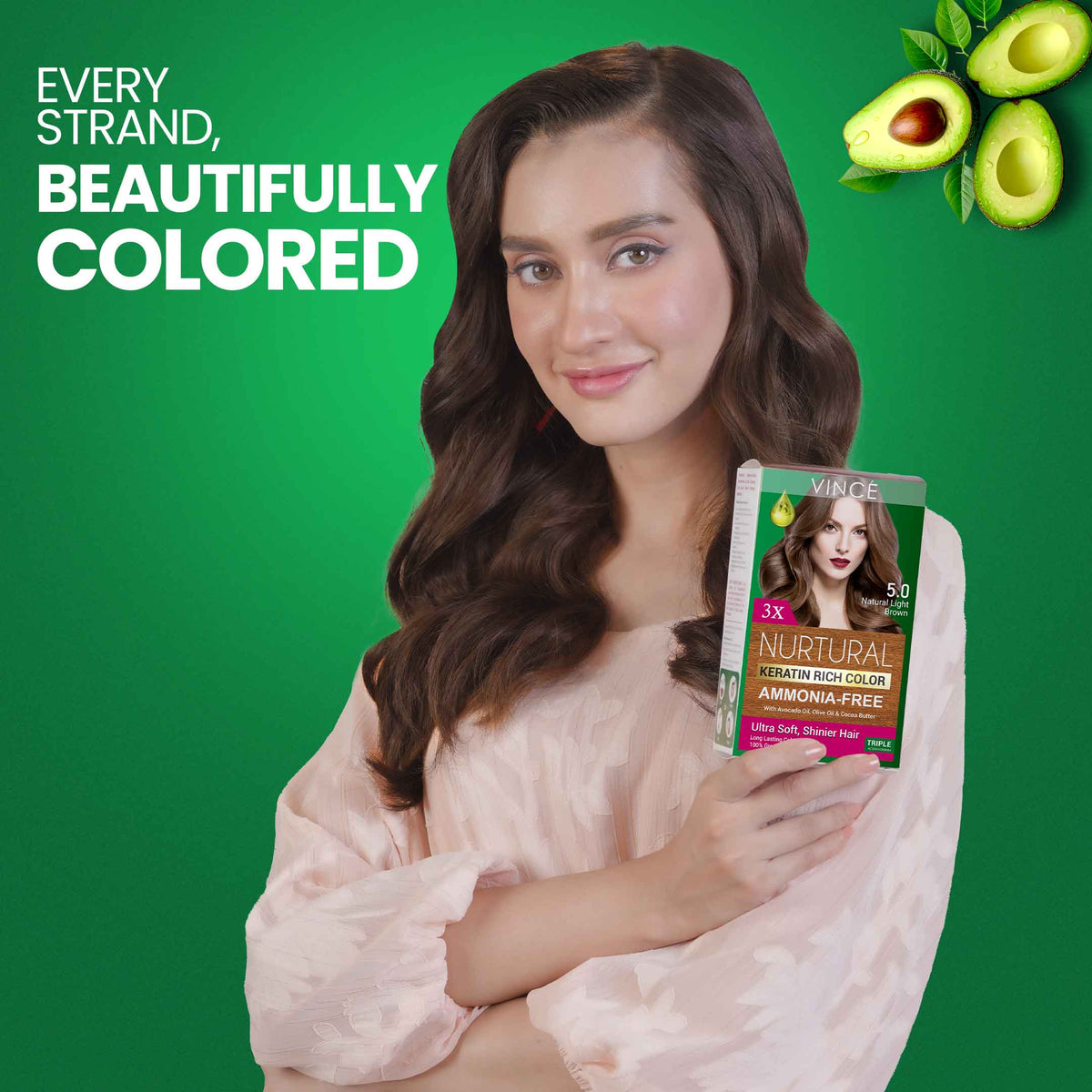 Women Hair Color Natural Light Brown