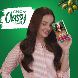Best Natural Light Brown Women Hair Color in Pakistan by VINCE
