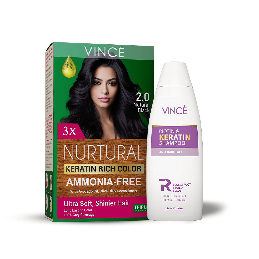 Natural Black With Biotin & Keratin Shampoo