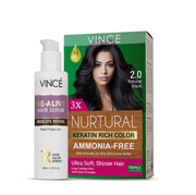 Natural Black Women Hair Color + Re-Alive Hair Serum
