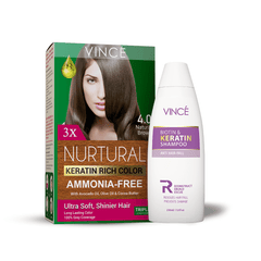Natural Brown With Biotin & Keratin Shampoo