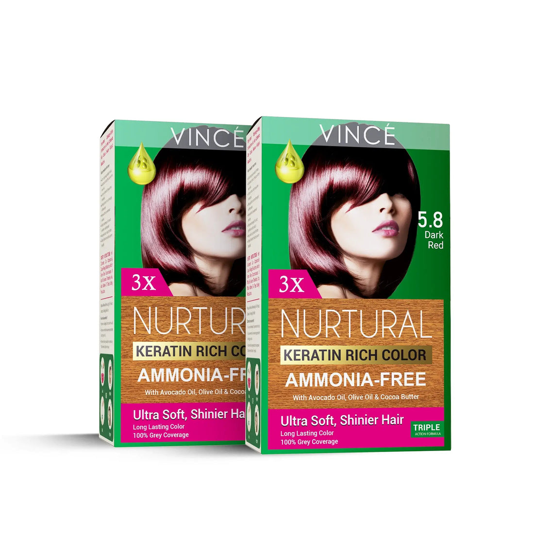 Nurtural Twin Pack - Dark Red