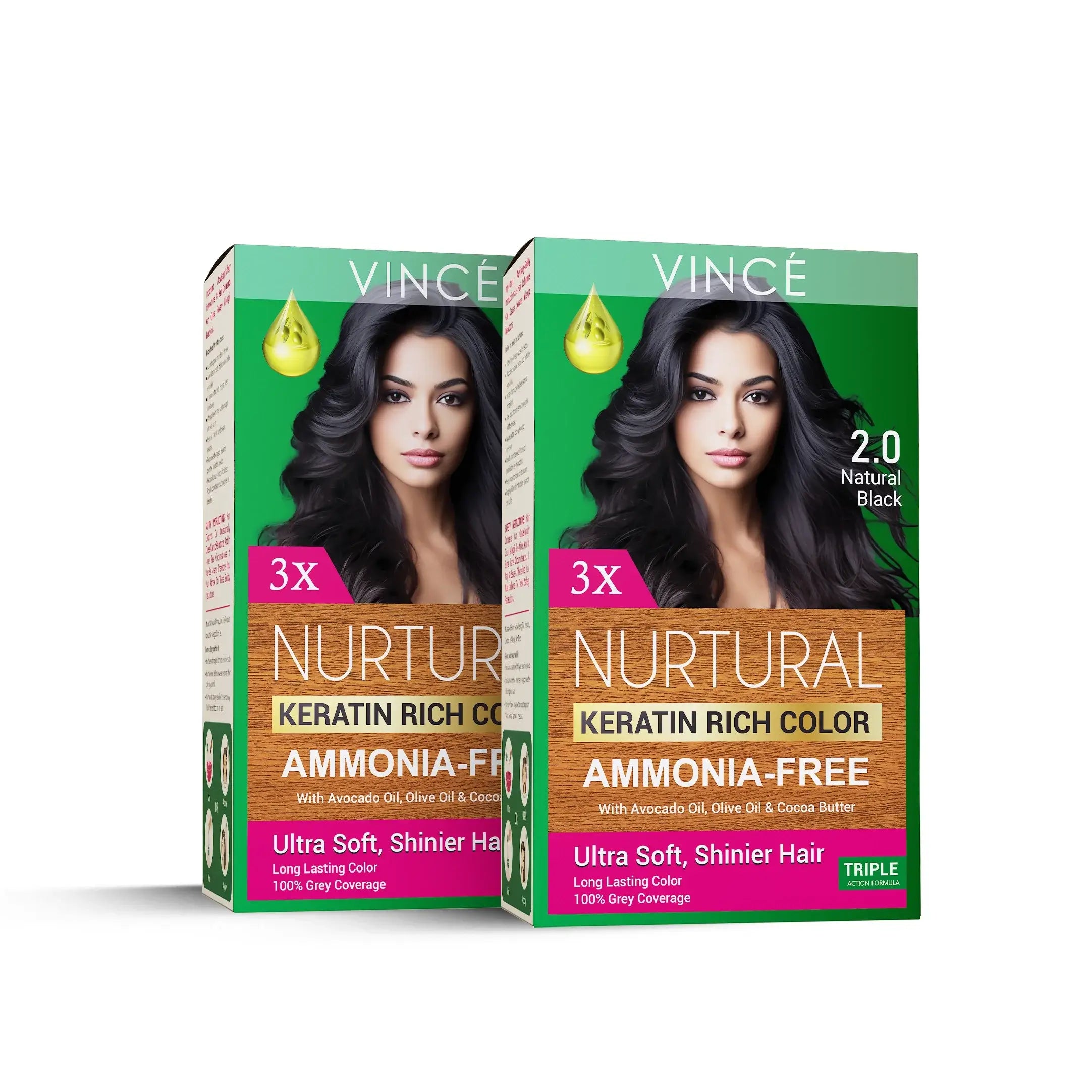 Nurtural Twin Pack - Natural Black