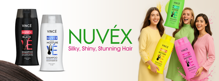 Nuvex Hair Shampoos in Pakistan by VINCE