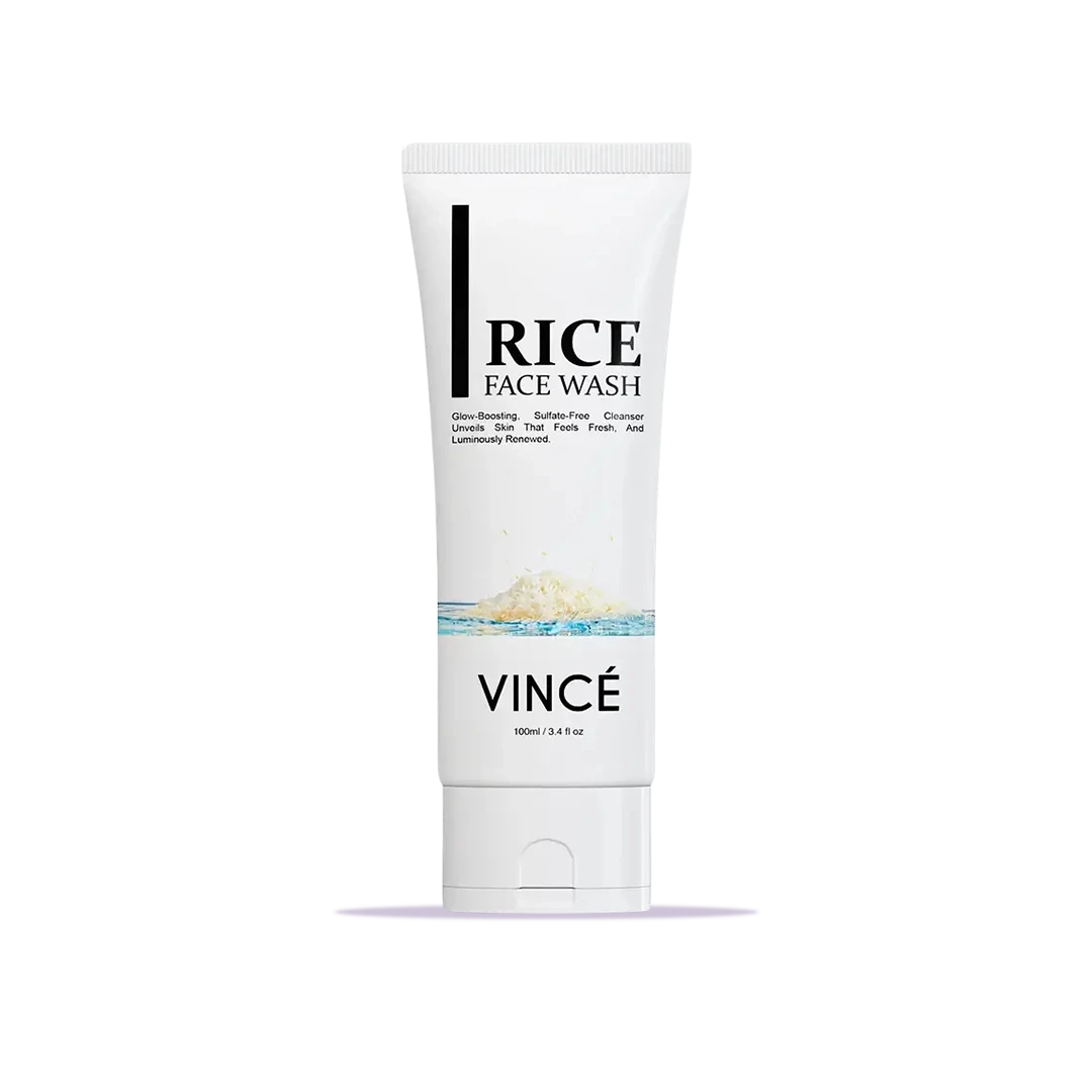 Best Rice Face Wash in Pakistan by VINCE
