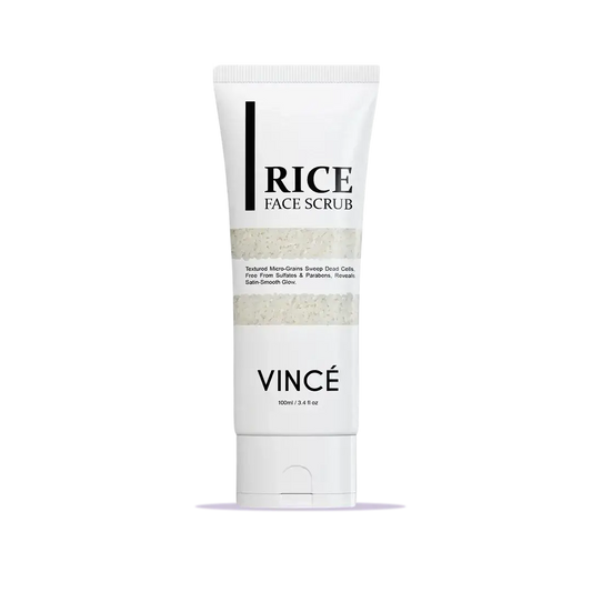 Best Rice Face Scrub in Pakistan by VINCE