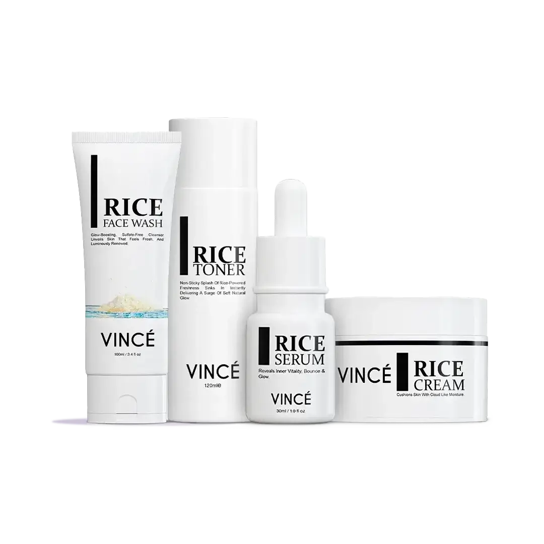 VINCE Rice Glass Glow Bundle