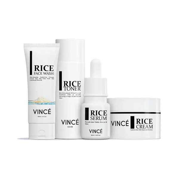 VINCE Rice Glass Glow Bundle