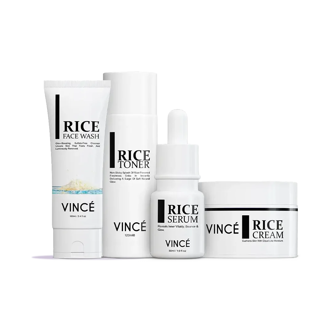 VINCE Rice Glass Glow Bundle