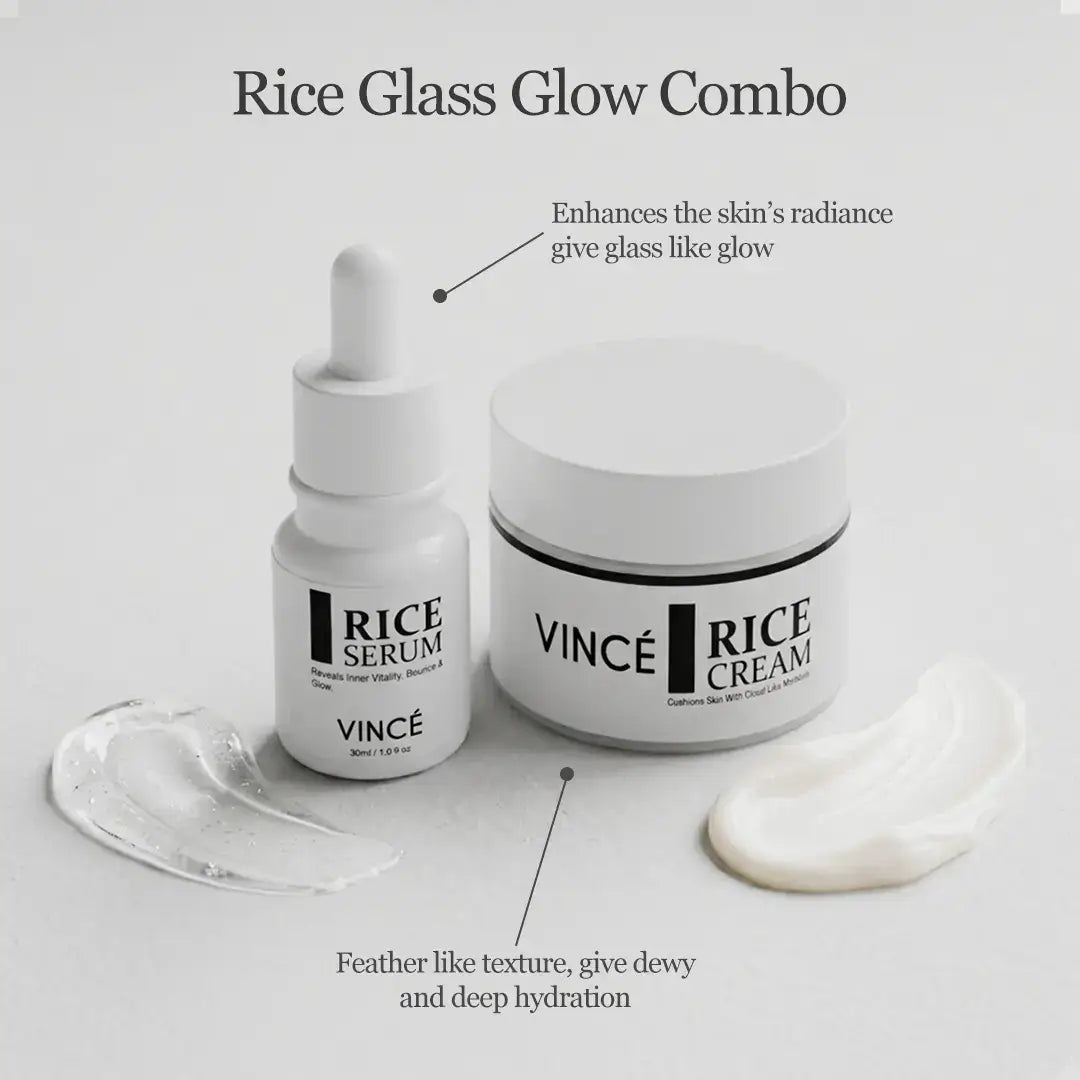 Rice Glass Glow Combo by VINCE