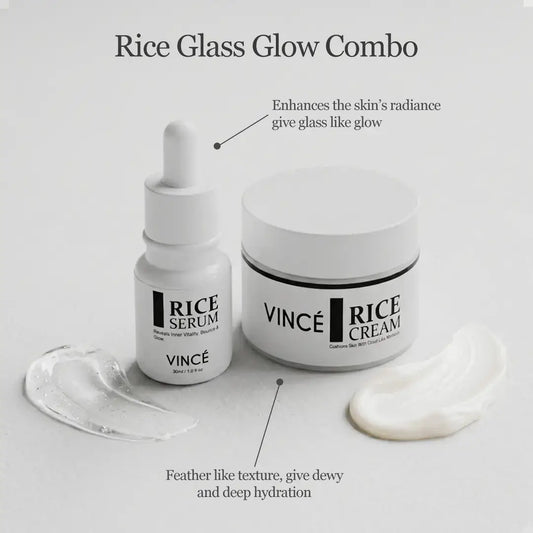 Rice Glass Glow Combo by VINCE