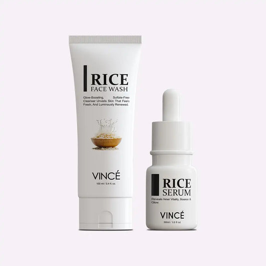 Rice Glass Glow Duo (Face Wash + Serum)