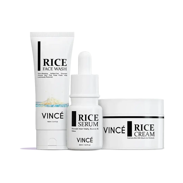 VINCE Rice Glass Glow Trio