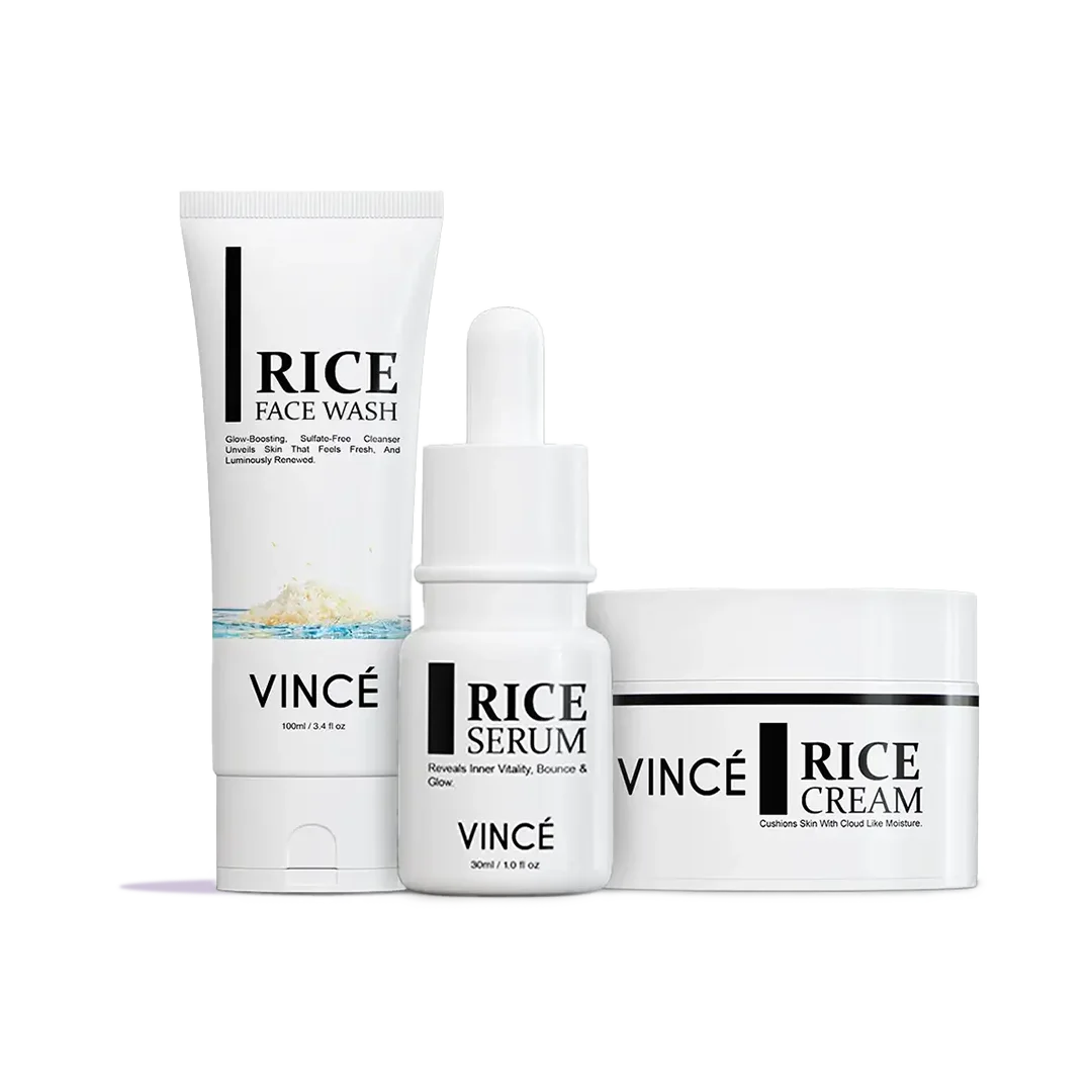 VINCE Rice Glass Glow Trio