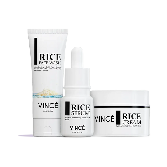 VINCE Rice Glass Glow Trio