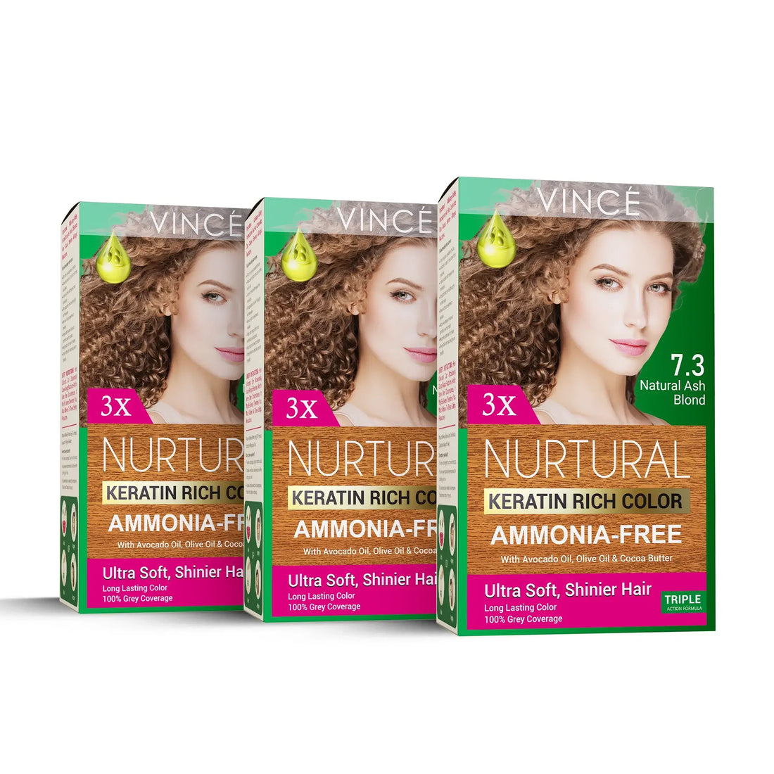 Triple Pack - Natural Ash Blond