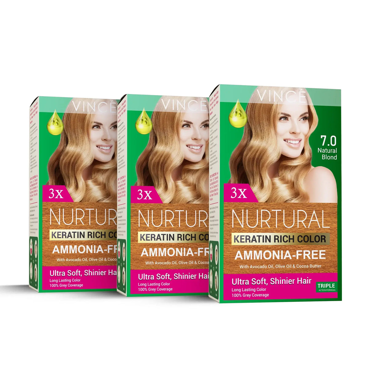 Triple Pack - Natural Blond