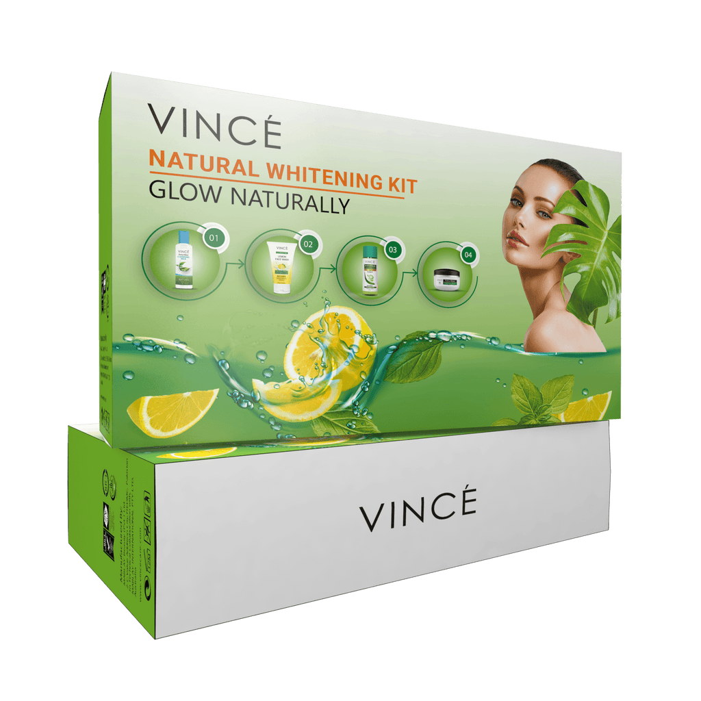 Natural Whitening Kit Making Skin Beautiful Vince Care