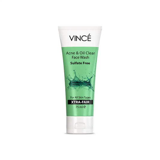 Acne & Oil Clear Face Wash Sulfate Free - For All Skin Types