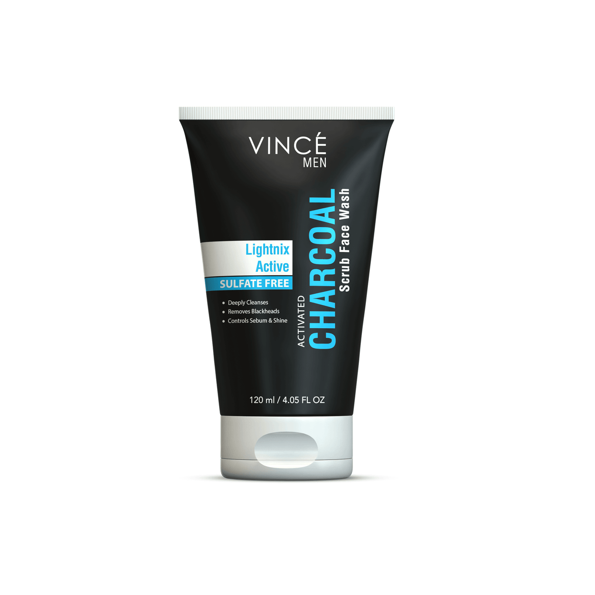 Activated Charcoal Scrub Face Wash for Men