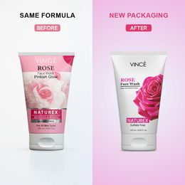 VINCE Best Rose Face Wash in Pakistan With New Packaging