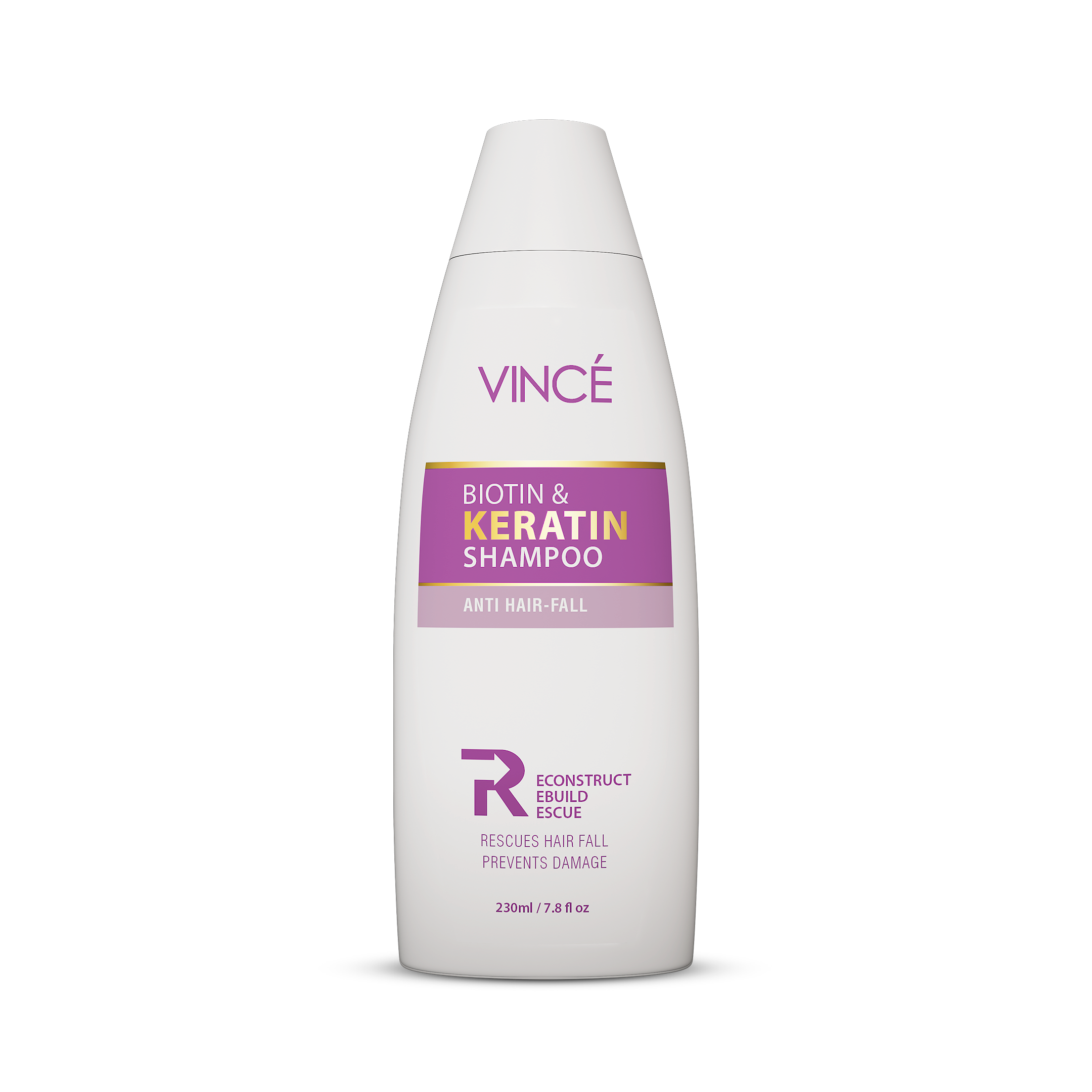 VINCE Biotin & Keratin Shampoo Anti Hair Fall