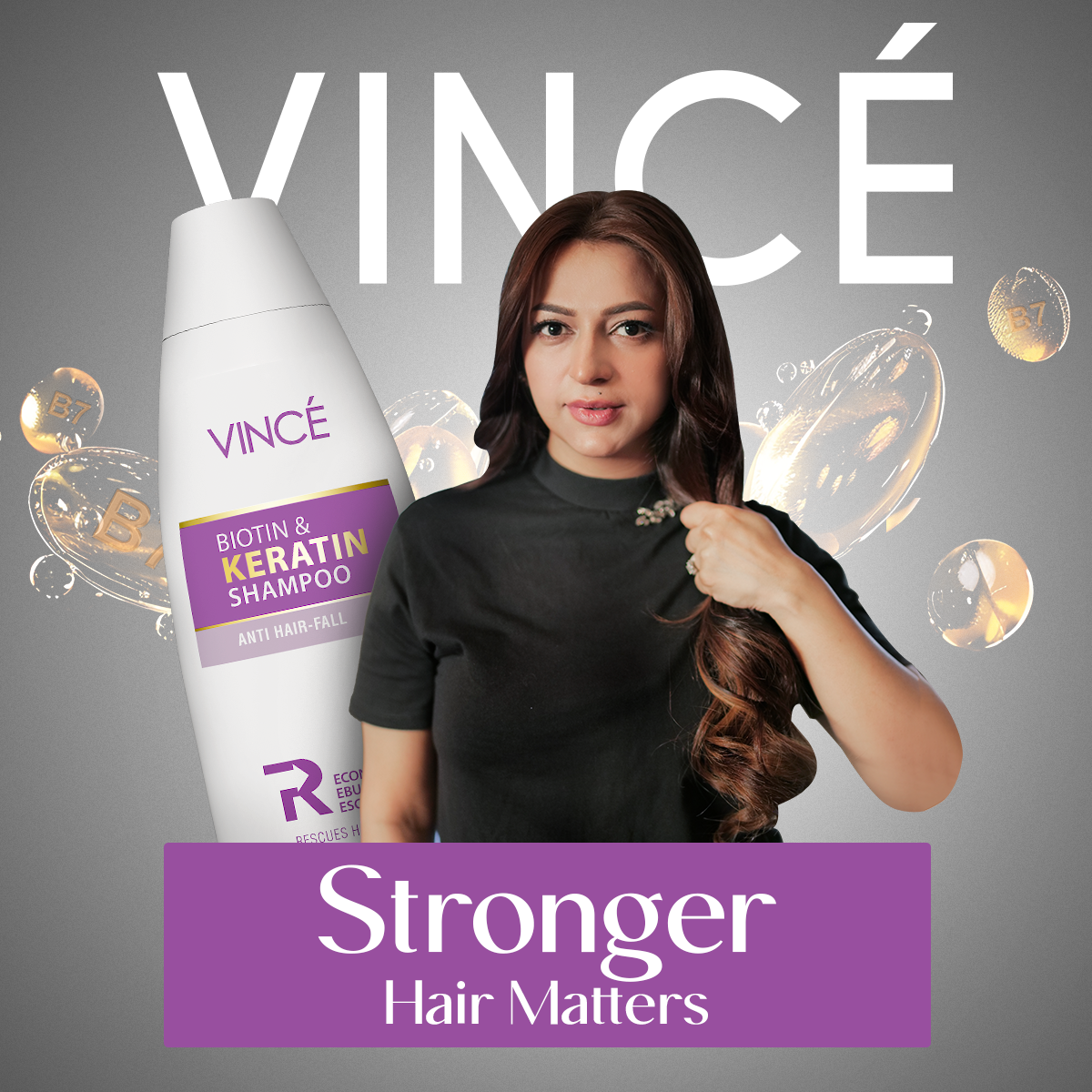 VINCE Best Biotin & Keratin Shampoo